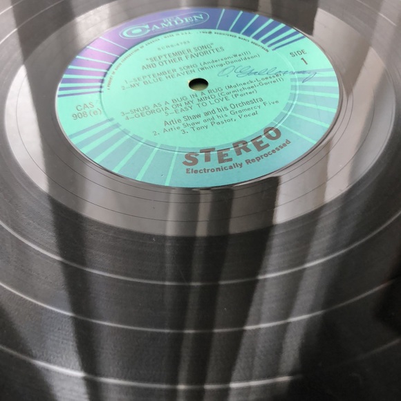 Artie Shaw September Song Vinyl Lp '65 - Picture 4 of 8